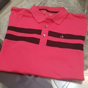 𝅺calvin Klein New Golf Shirt